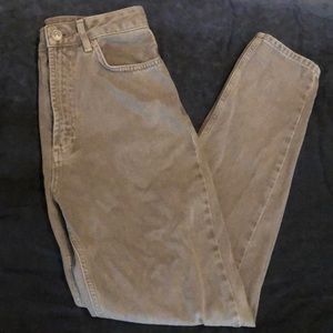Bdg grey mom jeans new without tags